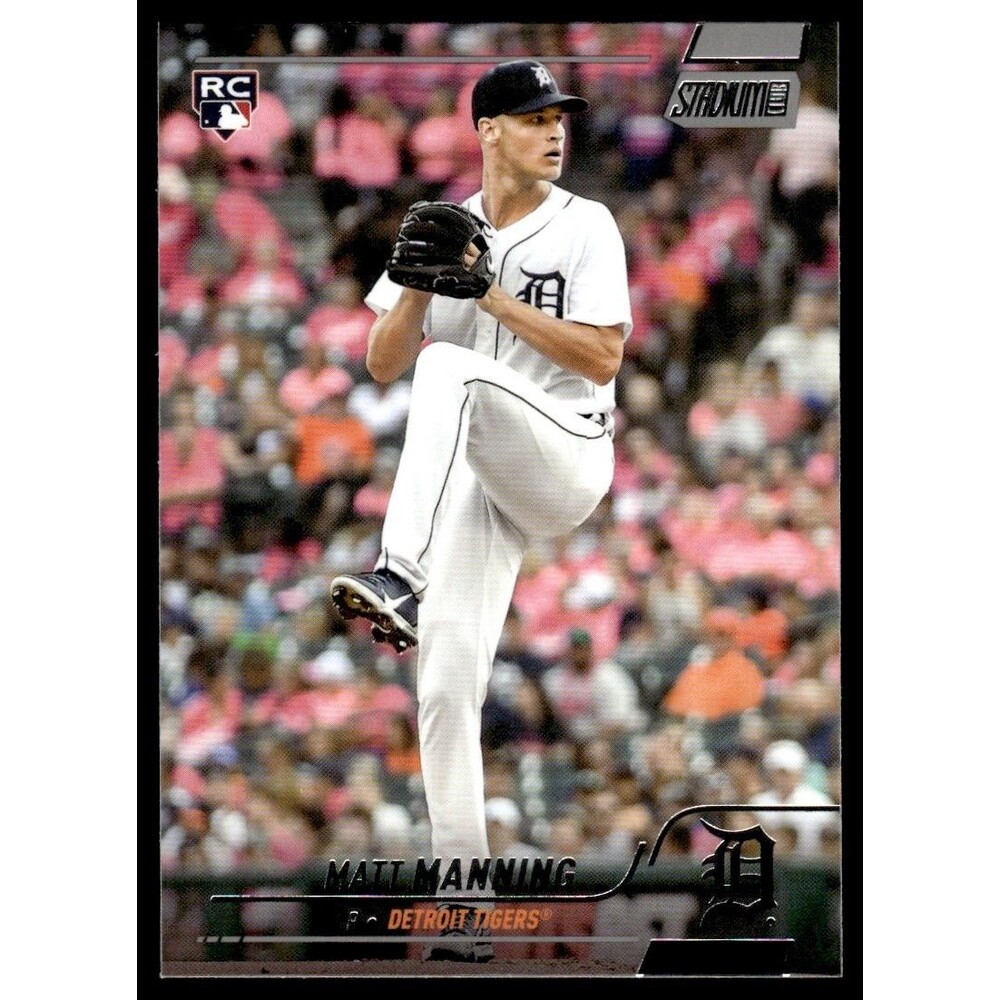 2022 Stadium Club Matt Manning RC Detroit Tigers #238